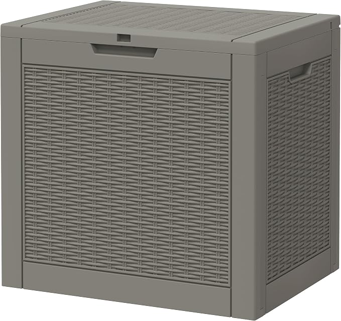 NUNU LAB 35 Gallon Outdoor Storage Box Waterproof, Outside Package Delivery by NUNULAB