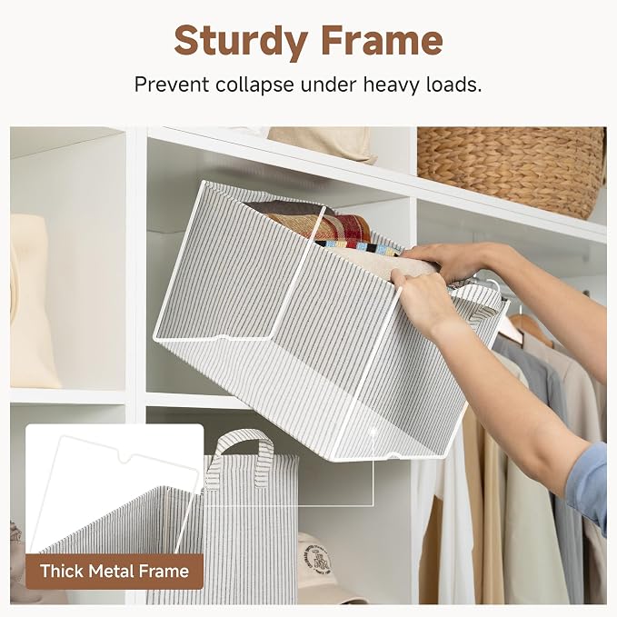 StorageWorks Storage Bins, Fabric Storage Bins - Image 5
