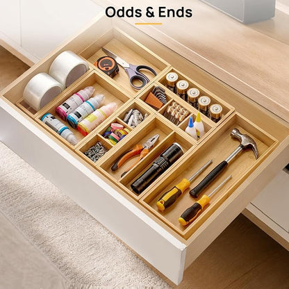 Vtopmart Bamboo Drawer Organizer Boxes - Image 6