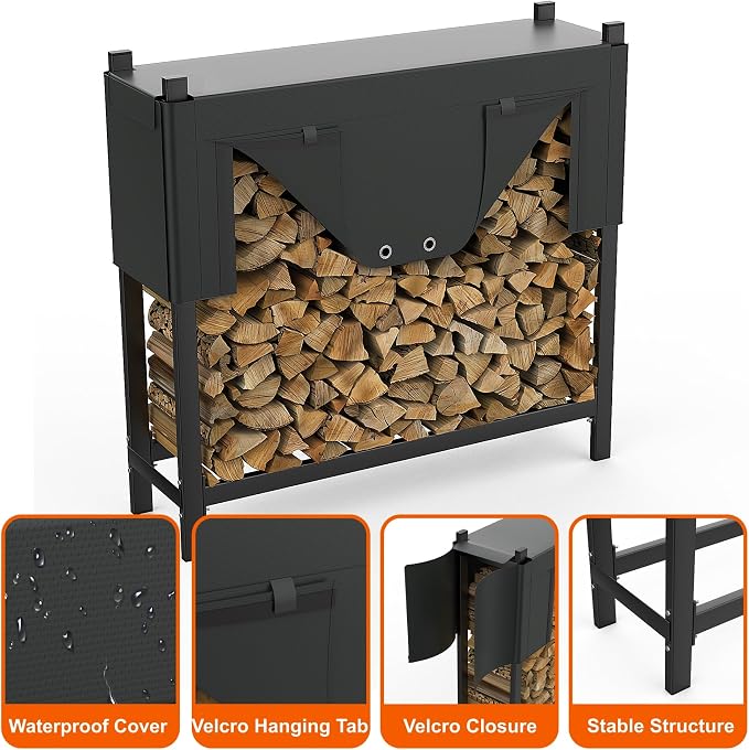 WALMANN Heavy-Duty Firewood Rack - Image 5