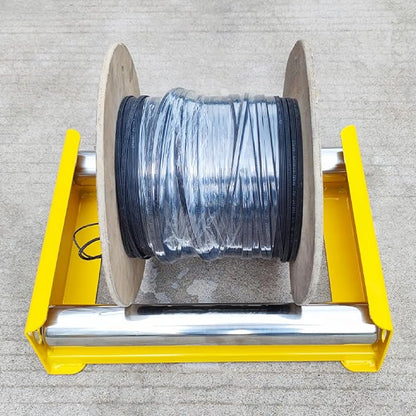 Cable Drum Roller Reel Dispenser Cable Roller Stand - Image 5