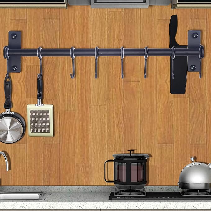 Dseap Pot Rack - Pots and Pans Hanging Rack Rail - Image 3