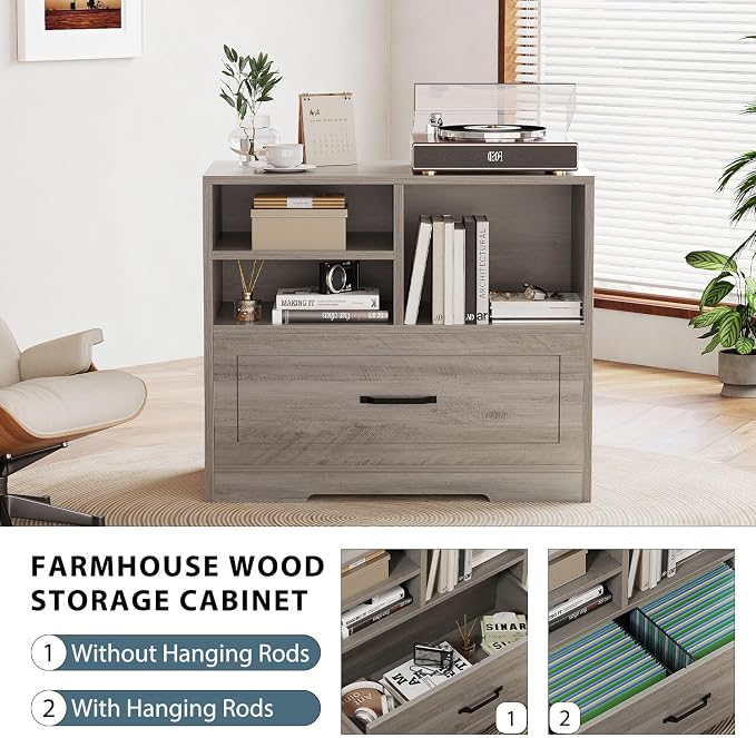 LVB Lateral Wood File Cabinet - Image 4