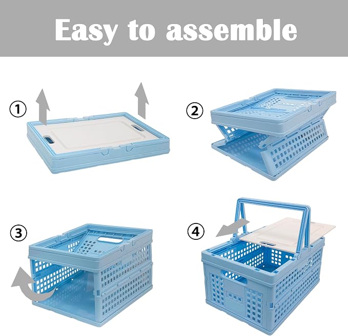 Foldable Small Plastic Baskets - Image 6
