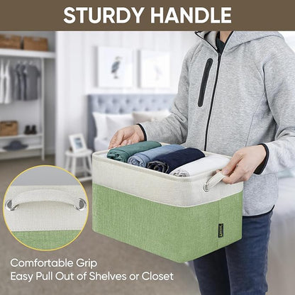 BALEINE 3 Pack Fabric Storage Bins - Image 8