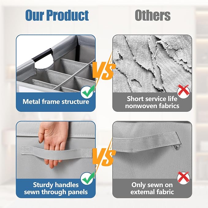 HOUSE AGAIN Shoe Organizer for Closet, Shoe Storage Organizer - Image 5