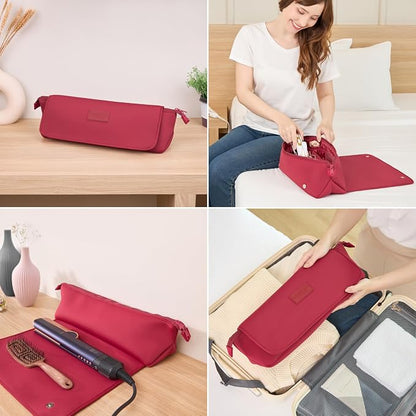 BAREFOOT CARIBOU Hair Tools Travel Bag and Heat Resistant Mat - Image 3