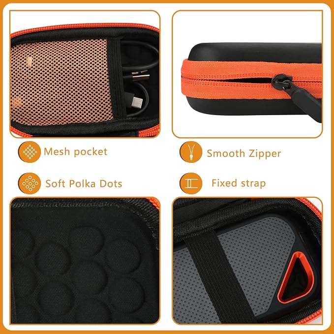 Hard Case for Sandisk Extreme Pro/Sandisk Extreme Portable External SSD 128GB - Image 3