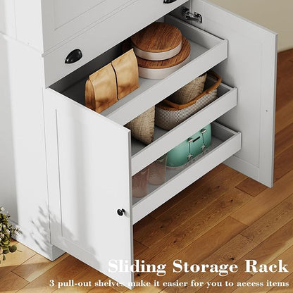 IRONCK 72" Kitchen Pantry Cabinet - Image 6