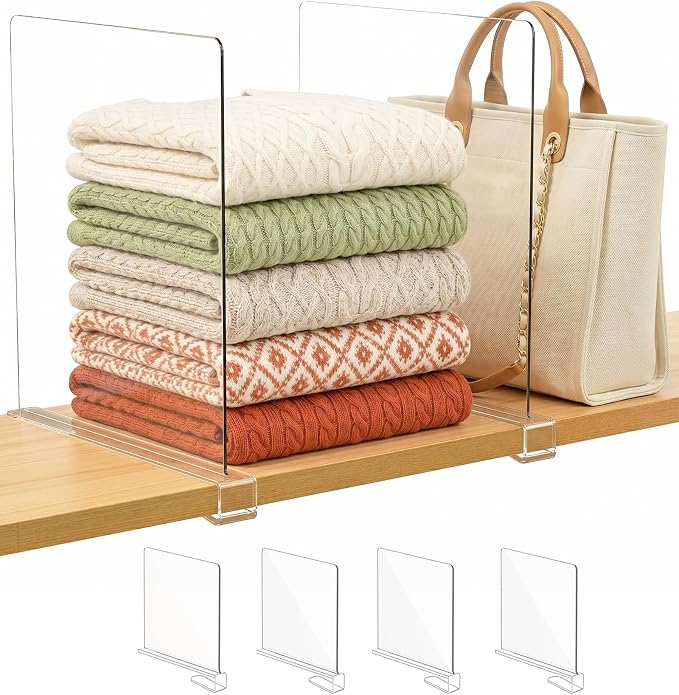SortNStore Shelf Dividers Purse Organizer by SortNStore