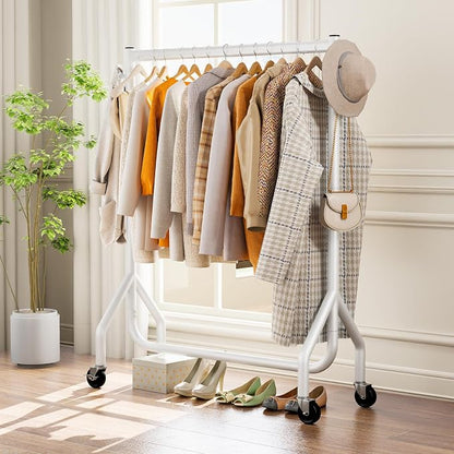 Clothes Clothing Rack, Rolling Heavy Duty Clothes Rack Load 420 LBS - Image 6