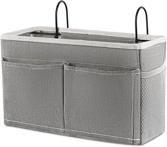 Bedside Caddy Bedside Hanging Storage Basket Bed Caddy by Retyion