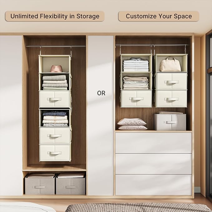 Vailando 6-Shelf Hanging Closet Organizer - Image 5