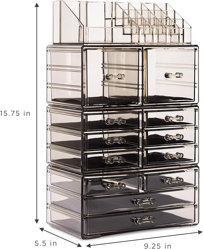Sorbus Large Makeup Organizer - Image 3