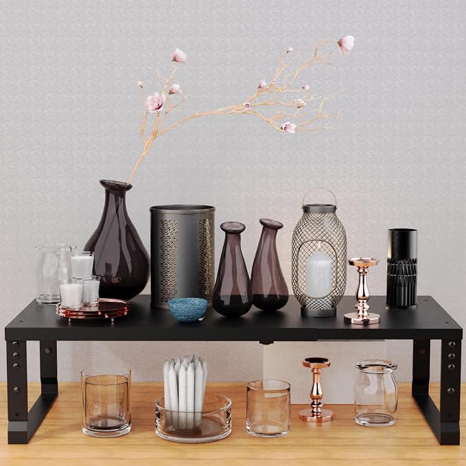 Expandable Stackable Spice Rack Organizer - Image 2