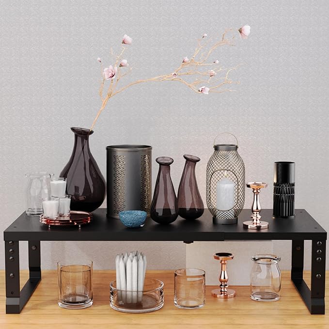 Expandable Stackable Spice Rack Organizer - Image 2