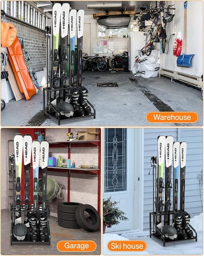 Ski Storage Rack for Garage - Image 6