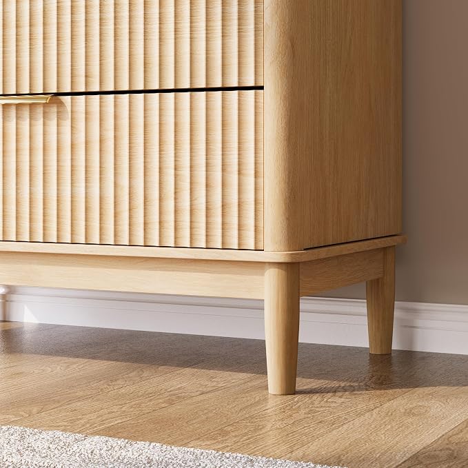 LINSY Fluted Dresser for Bedroom - Image 7