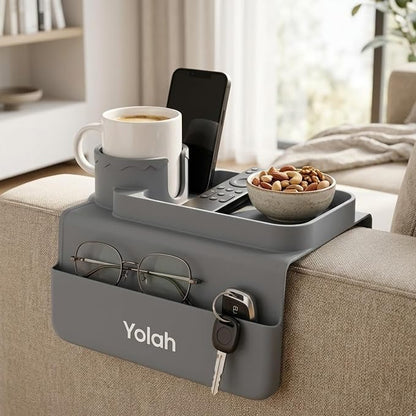 YOLAH Non-Slip Silicone Couch Cup Holder - Image 2