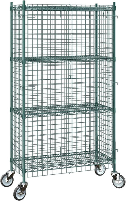 18"x36"x70" Metal Wire Green Security Heavy Duty Commercial NSF Certified - Image 3