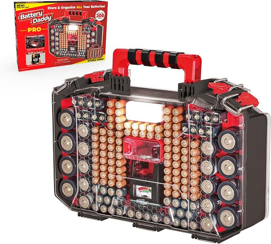 Ontel Battery Daddy Storage & Organizer Case by Ontel