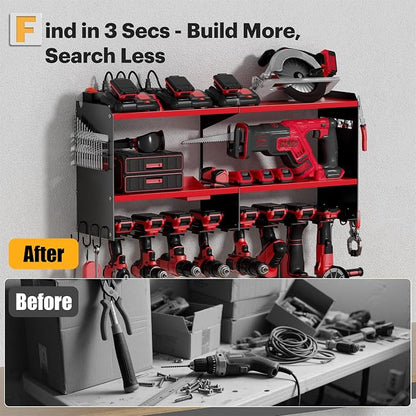 Spampur Power Tool Organizer Wall Mount - Image 6