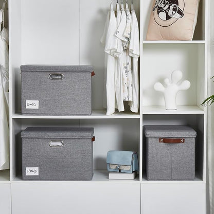 17" Large Collapsible Storage Bins - Image 7