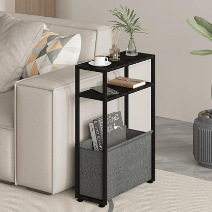 Narrow Side Table, Slim End Tables - Image 3