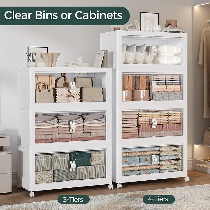 360QT Extra Large Stackable Storage Bins - Image 7