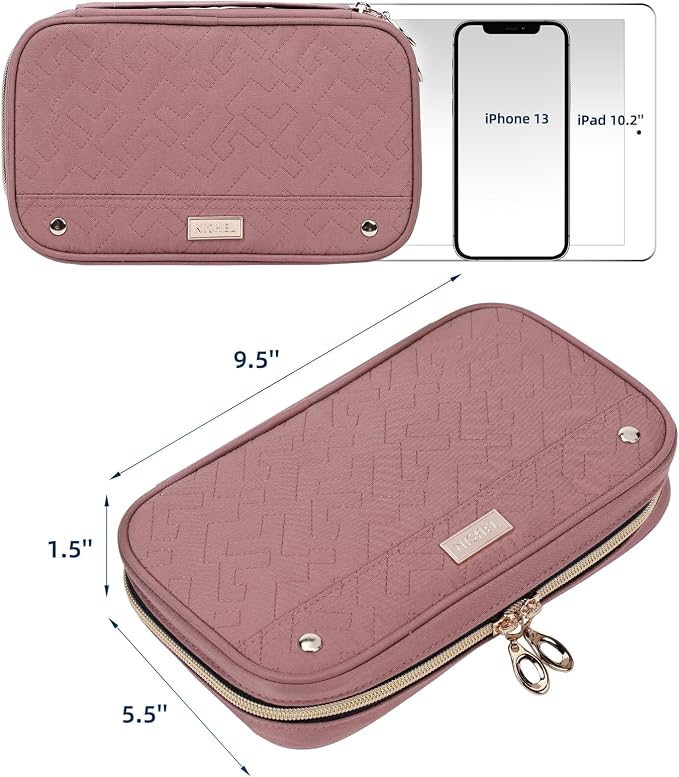 NISHEL Travel Jewelry Case, Holiday Organizer - Image 2