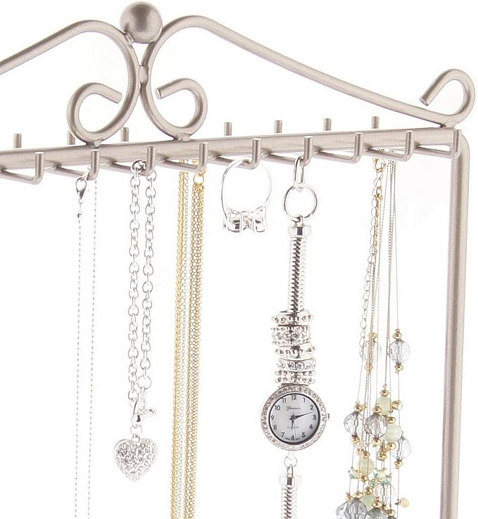 Angelynn's Sturdy Long Necklace Holder Organizer Tall Tabletop Pendant Display - Image 3