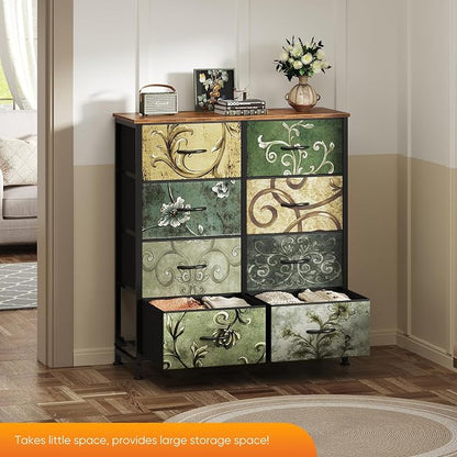Sweetcrispy 8 Drawer Dresser for Bedroom, Organizer Storage Drawers | Fabric - Image 2