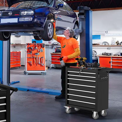 7-Drawer Tool Chest, Rolling Tool Cart - Image 2