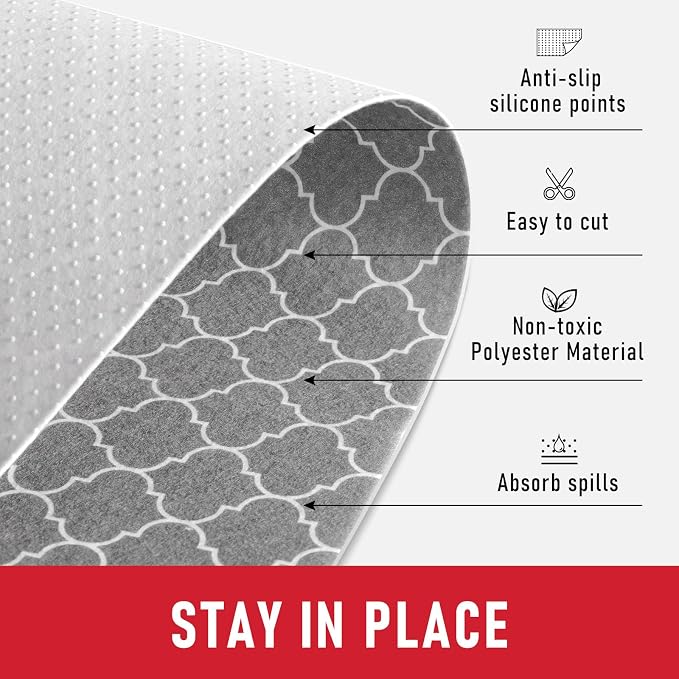 Cooyes 6 Pack Refrigerator Shelf Liners - Image 7
