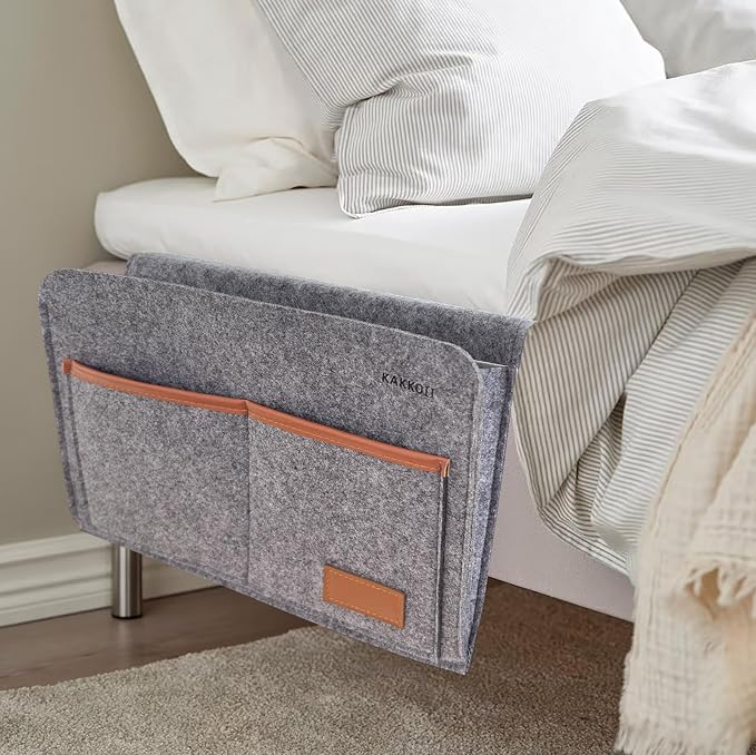 Bedside Caddy, Sofa Caddy, Storage Organizer Pocket - Image 5