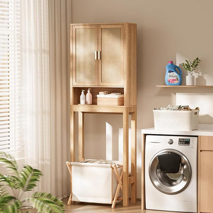 Over the Toilet Storage Cabinet, Bathroom Storage Cabinet - Image 6