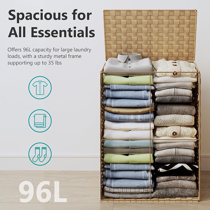 Foldable Laundry Hamper Basket - Image 4