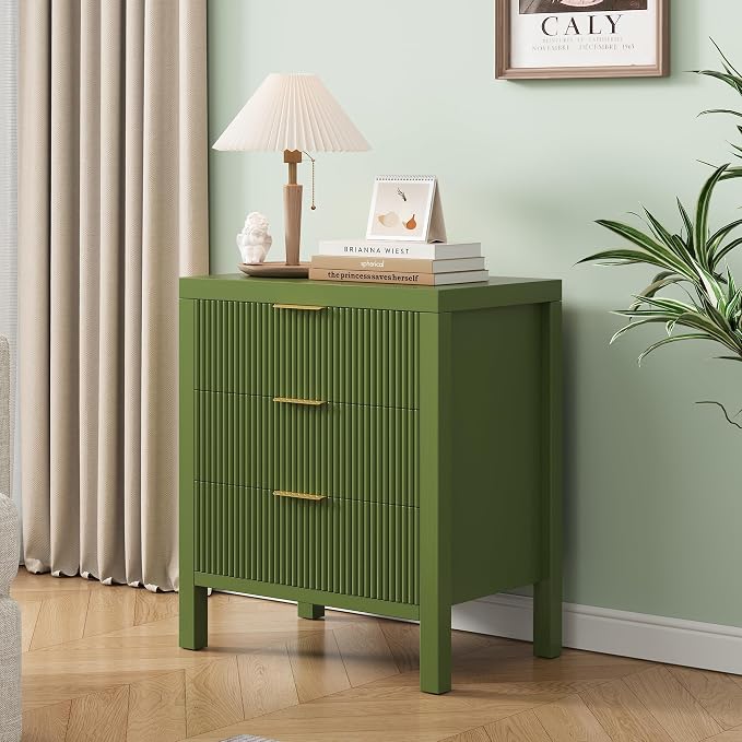 6 Drawer Dresser, Modern Wood Storage Chest of Drawers Organizer - Image 7