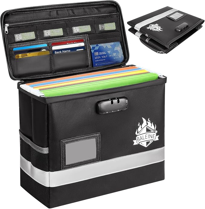 BALEINE Fireproof Document Box by BALEINE