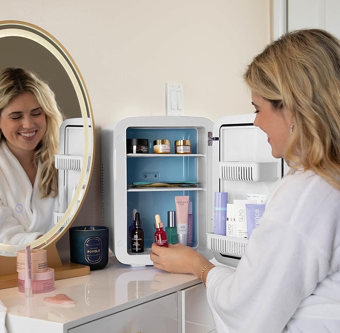 Cooluli 15L Mini Fridge for Bedroom - Image 3