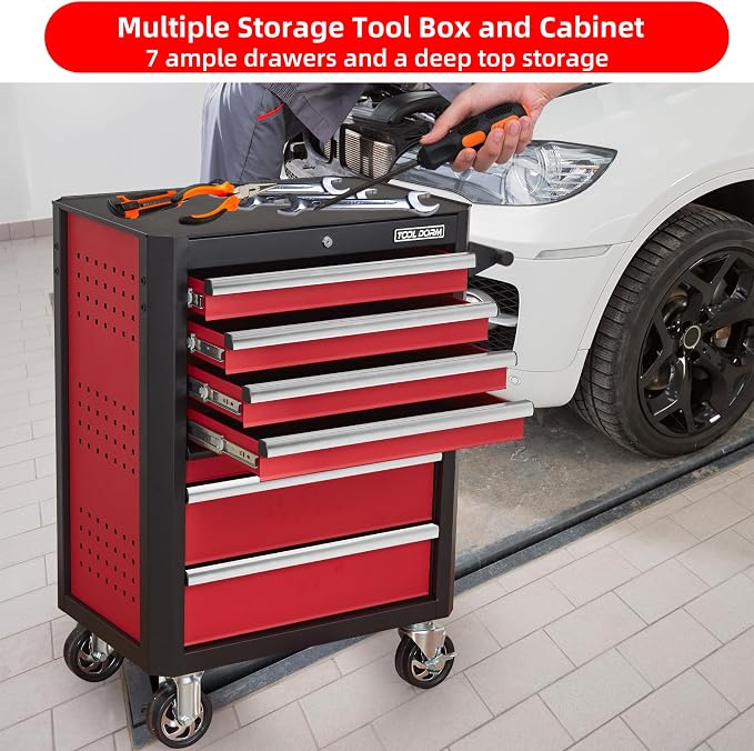 7-Drawer Rolling Tool Chest - Image 7