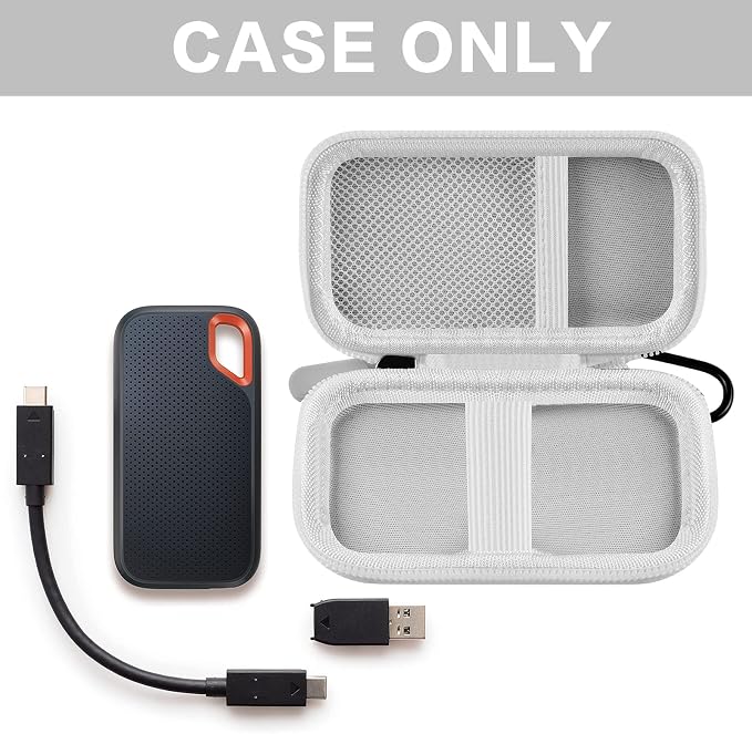 Case Compatible with SanDisk 1TB 2TB 500GB 4TB/for PRO Extreme Portable SSD - Image 3