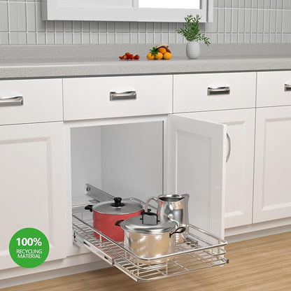 Cabinet Pull Out Shelves, Heavy-Duty Pull Out Shelves - Image 3