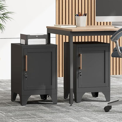 23.6" H Metal Locker Storage Cabinet, Metal Cabinets - Image 8