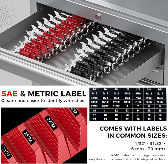 48PCS Magnetic Modular Wrench Organizers - Image 3