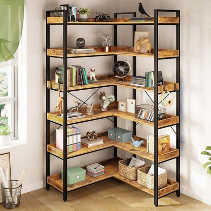 Rolanstar Bookshelf 6 Tier - Image 2