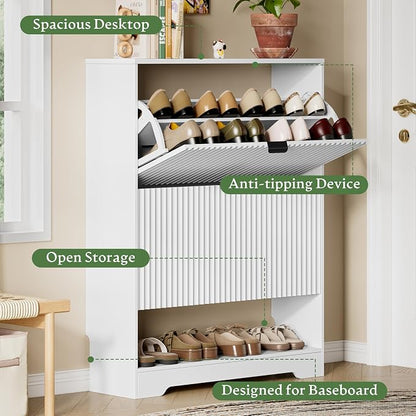 Xixini Shoe Storage Cabinet for Entryway - Image 4