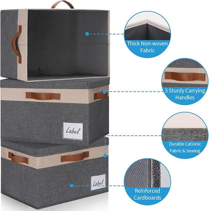 GhvyenntteS Large Storage Bins - Image 4