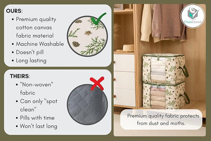 Canvas Storage Bags 2 Pack - Image 4
