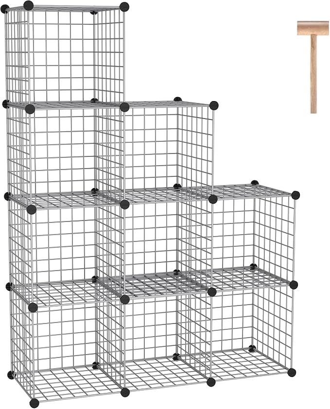 C&AHOME Wire Cube Storage, 9 by CAHOME